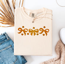 Fall Bows Embroidered T-shirt