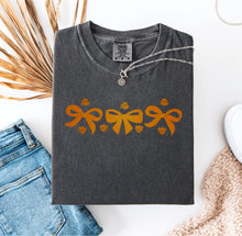 Fall Bows Embroidered T-shirt