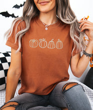 Pumpkins Embroidered T-shirt