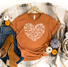Fall Heart Tee