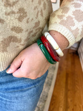 Christmas Bead Bracelet