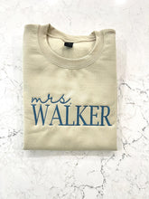 Custom Future Mrs. Embroidered Sweatshirt