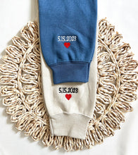 Custom Embroidered Sweatshirt with Sleeve Embroidery