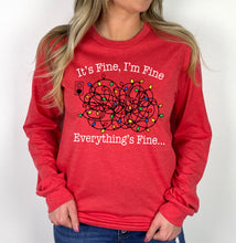 Christmas Lights Long Sleeve Tee