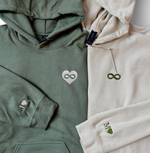 Couples Hoodies - Heart and Infinity Sign