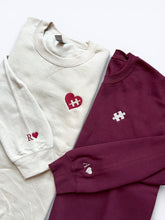 Couples Sweatshirt - Heart and Puzzle Piece