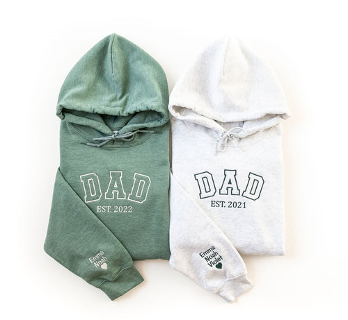 Custom Dad and Grandpa Hoodie