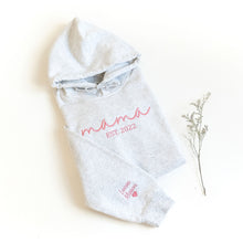 Mama Hoodie - Custom Embroidered Name. Mama, Grandma, etc.