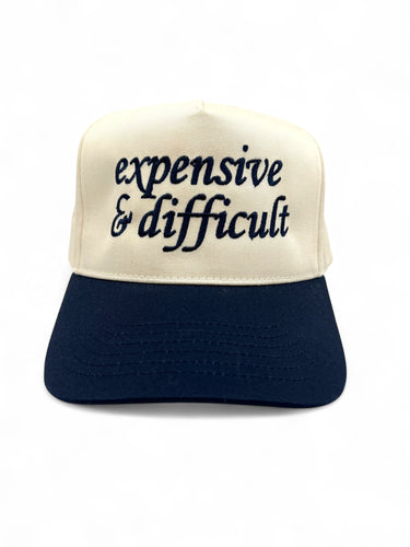 Expensive and Difficult Snapback Hat
