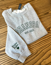 Grandpa or Dad Embroidered Sweatshirt