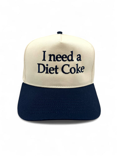 I Need A Diet Coke Snapback Trucker Hat