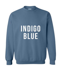 I Just Work Here Sweatshirt – Funny Embroidered Crewneck for Work Vibes & Burnt-Out Babes