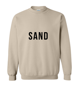 I Just Work Here Sweatshirt – Funny Embroidered Crewneck for Work Vibes & Burnt-Out Babes