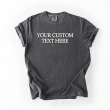 Embroidered Custom Text Here t-shirt — Pepper