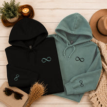 Couples Hoodies - Infinity Sign with Initials