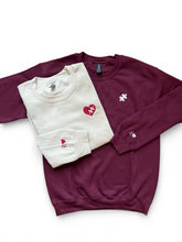 Couples Sweatshirt - Heart and Puzzle Piece