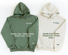 Custom Embroidered Roman Numeral Hoodie