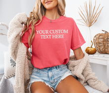 Embroidered Custom Text Here TShirt