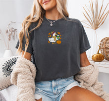 Fall Goose Embroidered T-shirt