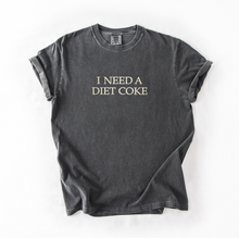 I Need A Diet Coke embroidered tee — Pepper
