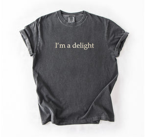 I'm A Delight Embroidered T-shirt