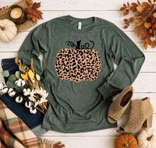 Long Sleeve Leopard Pumpkin