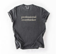 Professional Overthinker Embroidered T-shirt