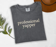Professional Yapper Embroidered T-shirt