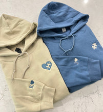 Heart and Puzzle Piece Couples Hoodies