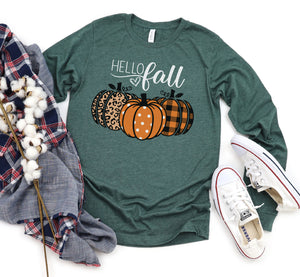 Three Pumpkins Long Sleeve - FINAL SALE