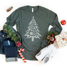 Christmas Tree Doodle Long Sleeve