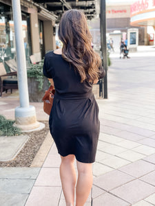 Talia Tie Belt Dress - FINAL SALE