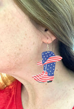 USA Boot Earrings