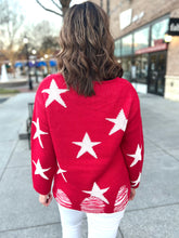 Ruby Star Distressed Sweater