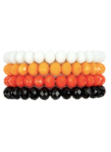 Halloween Beaded Bracelet