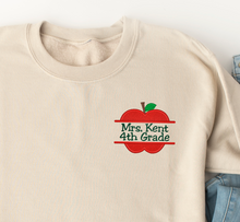 Custom Teacher Name and Grade Sweatshirts