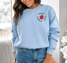 Teach Love Inspire Embroidered Teacher Sweatshirt